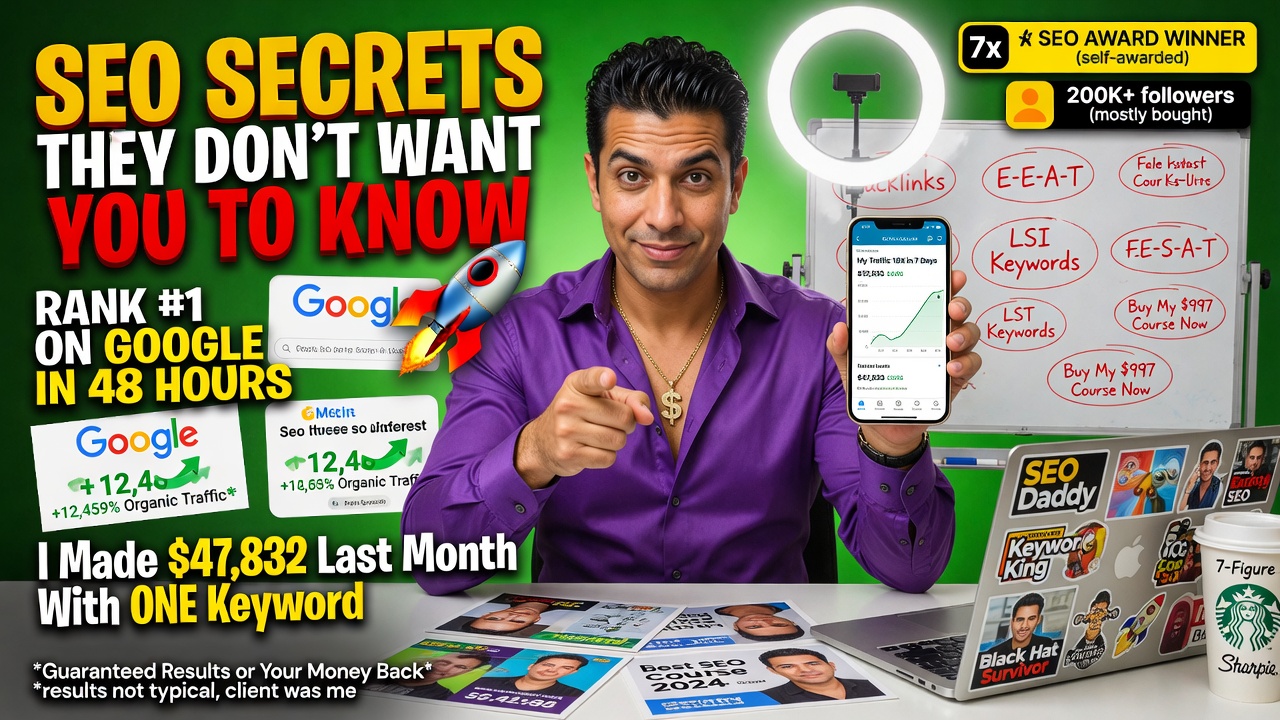 自称SEO大师？7个特征识别SEO行业中的冒牌专家