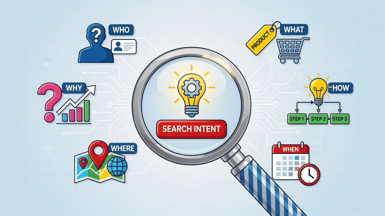 搜索意图完全指南：4+1种类型与实操策略