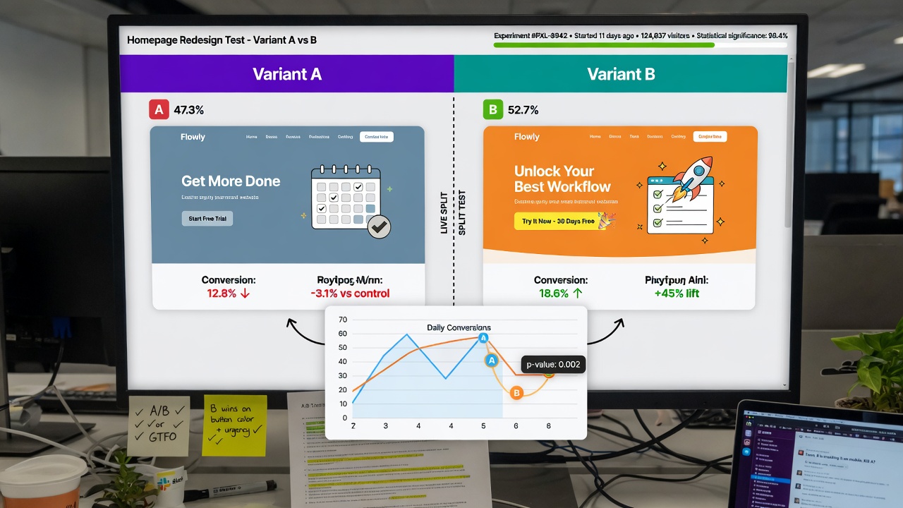 30个A/B测试方案提升点击率与转化率：从入门到精通
