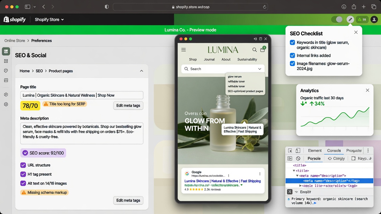 Shopify独立站SEO与AI搜索优化完整实战指南
