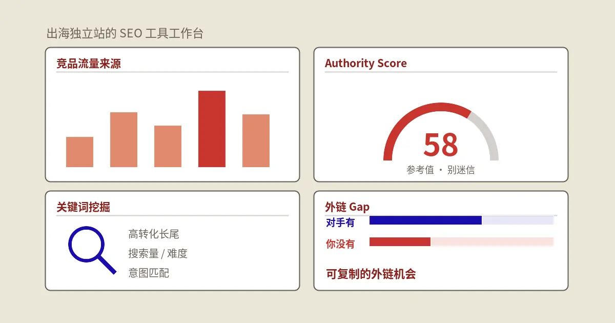 Semrush完整使用指南：出海独立站怎么把这套工具用出价值？